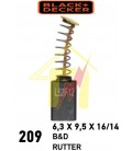 B&D 6,3X9,5X16/14 NO:209