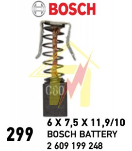 BOSCH 6X7,5X11,9/10 NO:299