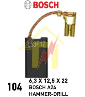 BOSCH 6,3X12,5X22 NO:104