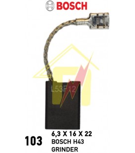 BOSCH 6,3X16X22 NO:103