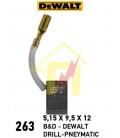 DEWALT 5,2X9,5X13 NO:263
