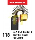 RUPES 6X8X16,5/15 NO:118