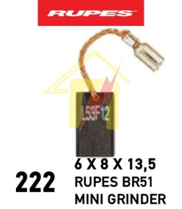 RUPES 6X8X13,5 NO:222