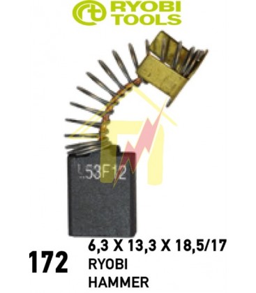 RYOBI 6,3X13,3X18,5/17 NO:172