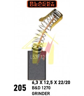 B&D 6,3X12,5X22/20 NO:205