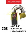 RUPES 6X9X21 NO:208