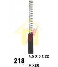 MIXER 4,5X5X22 NO:218