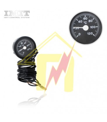Θερμόμετρο 0-120°C Φ52 IMIT
