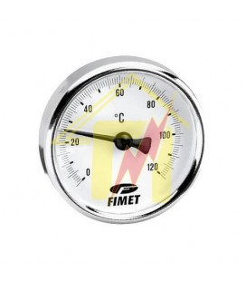 Θερμόμετρο 0-120°C Φ63 FIMET