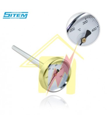 Θερμόμετρο 0-500°C Φ63 SITEM