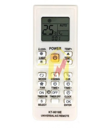 Χειριστήριο για A/C KT-9018E