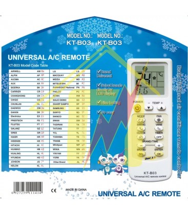 Χειριστήριο για A/C KT-B03