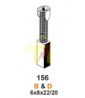 B&D 6X8X22/20 NO:156