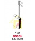 BOSCH 6,3X16X22 NO:102