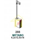 METABO 6,2X12,5X18 NO:288