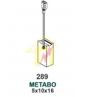 METABO 5X10X16 NO:289