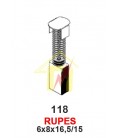 RUPES 6X8X16,5/15 NO:118