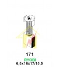 RYOBI 6,5X16X17/15,5 NO:171